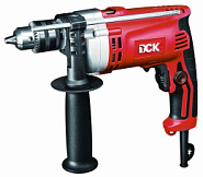 Дрель ударная DCK KZJ05-13, 710Вт, ЗВП, усиленный редуктор, высок. крут. момент